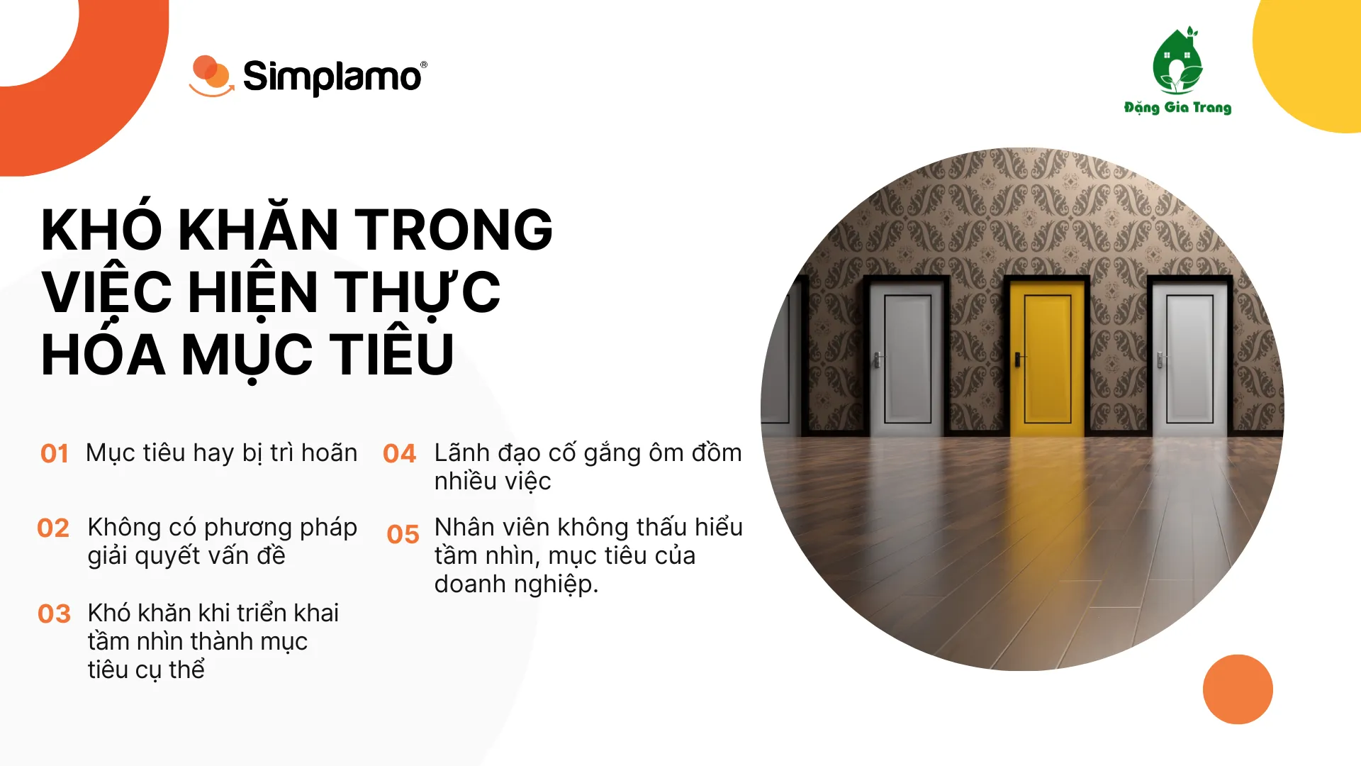Triển khai mục tiêu bằng Simplamo