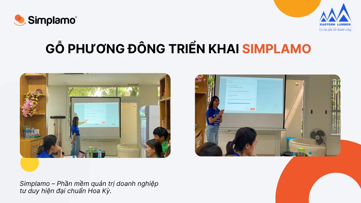 Gỗ Phương Đông triển khai Simplamo