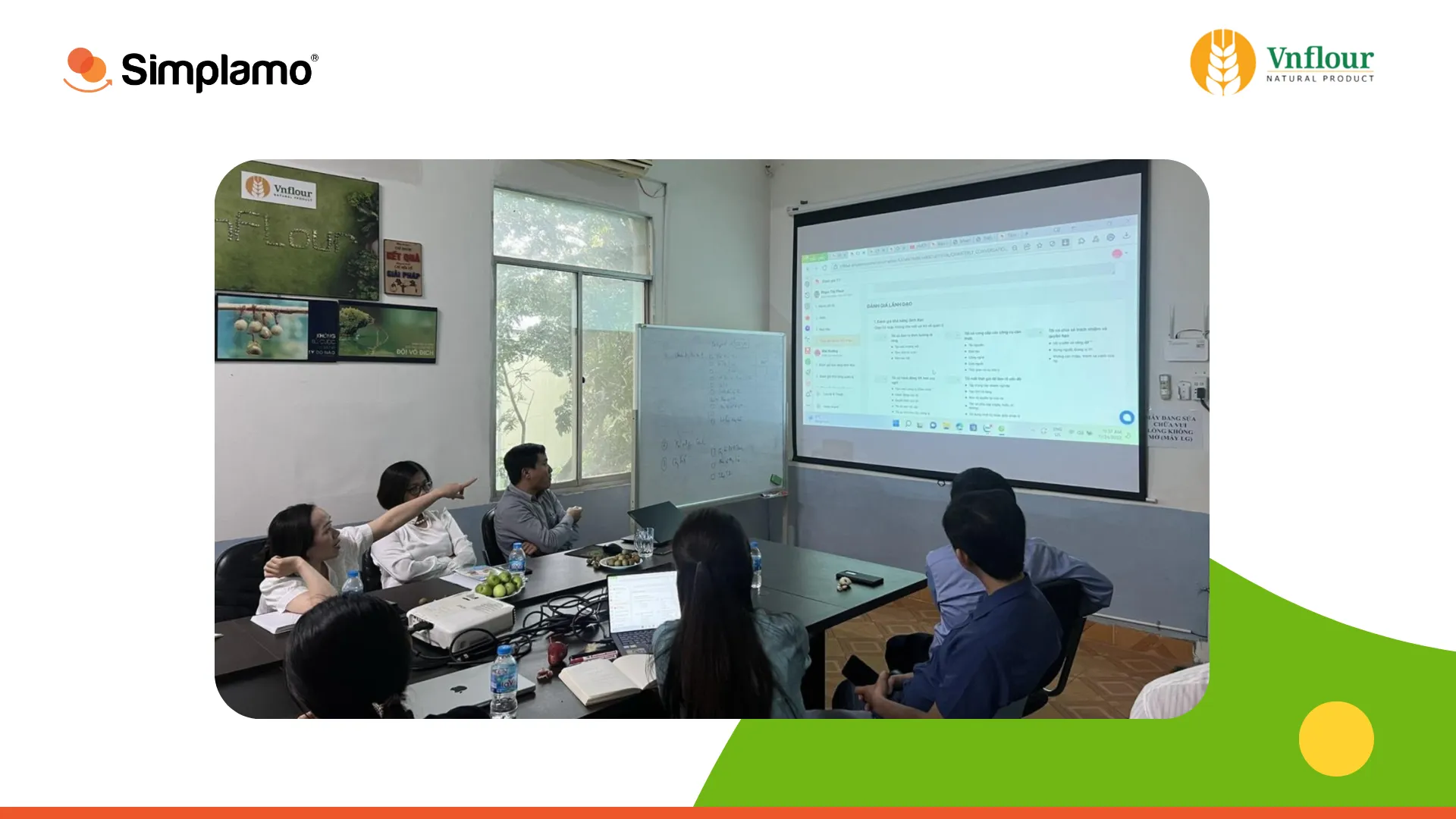 Simplamo hướng dẫn sử dụng tính năng Đánh giá 1-1 cho Vnflour