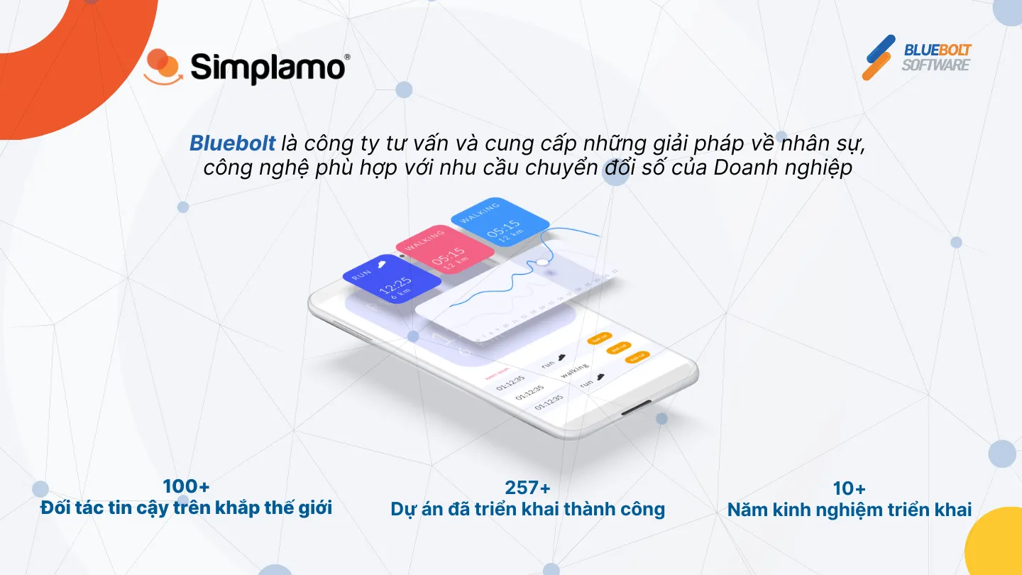 Bluebolt triển khai Simplamo
