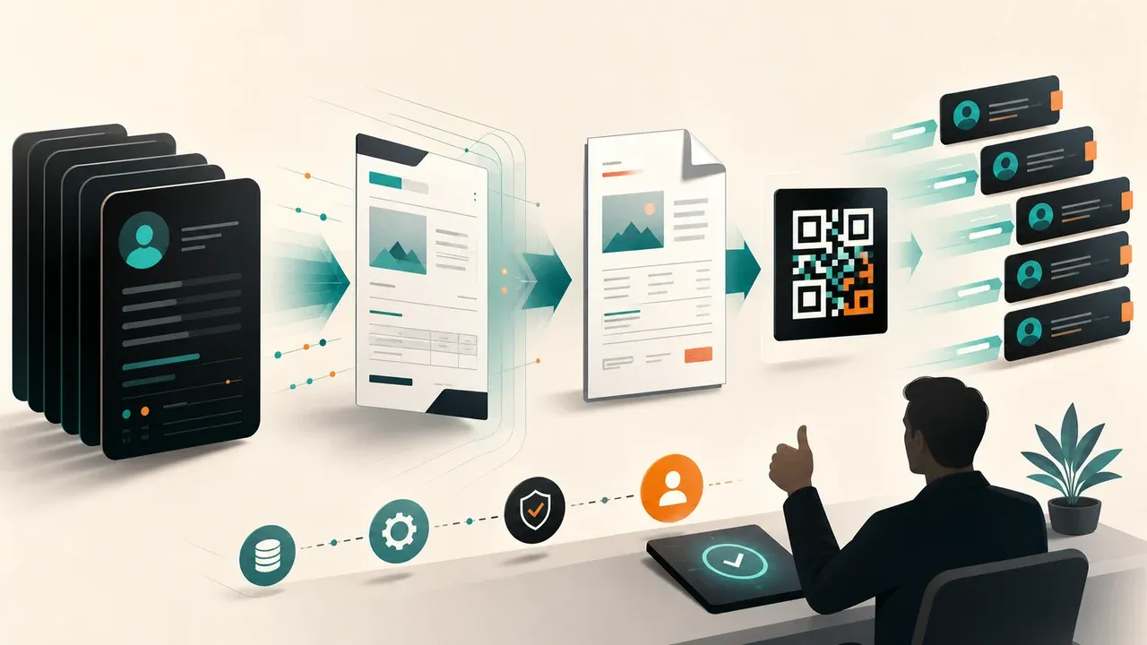Quotation workflow: from a natural-language request to DOCX, PDF, QR, and batch output