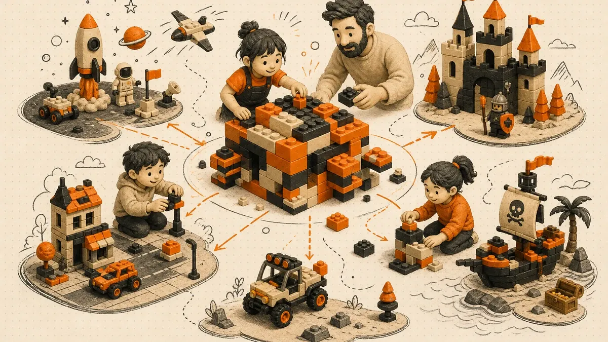 LEGO innovates best when it still revolves around its core system