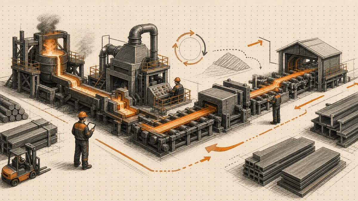 Nucor builds advantage through operational discipline and productivity