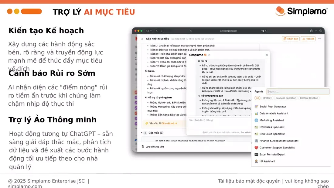 Trợ lý AI mục tiêu